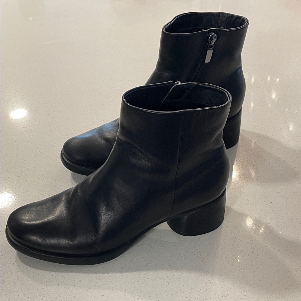 Ecco Black Ankle Boots - ECCO Sculpted Lx 35 - Picture 4 of 8